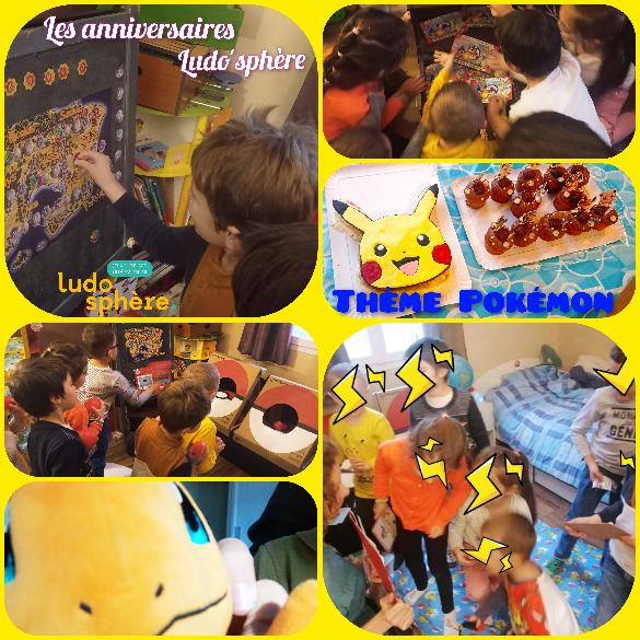 Anniversaire thème Pokémon