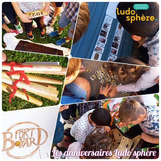 Anniversaire à la Ludo'sphère