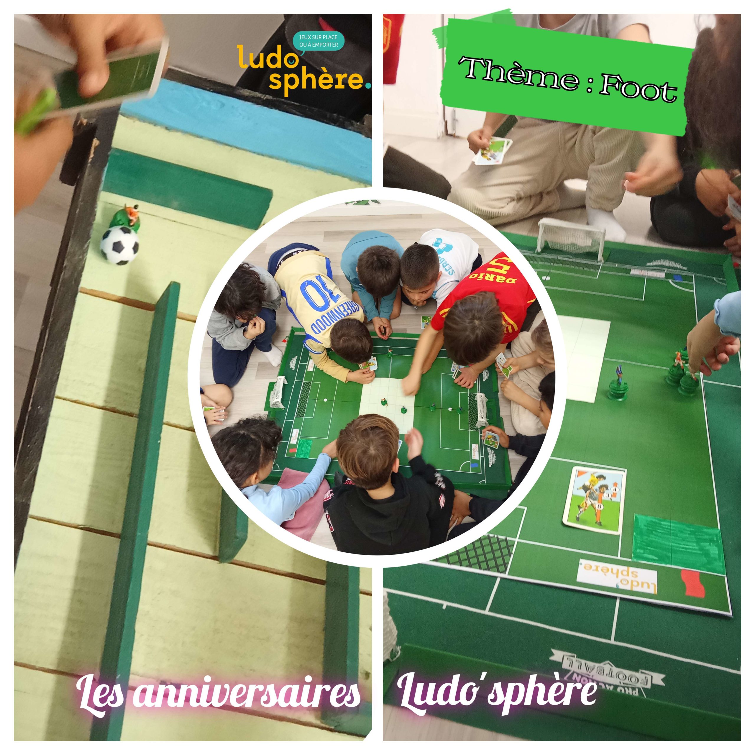 Anniversaire thème foot