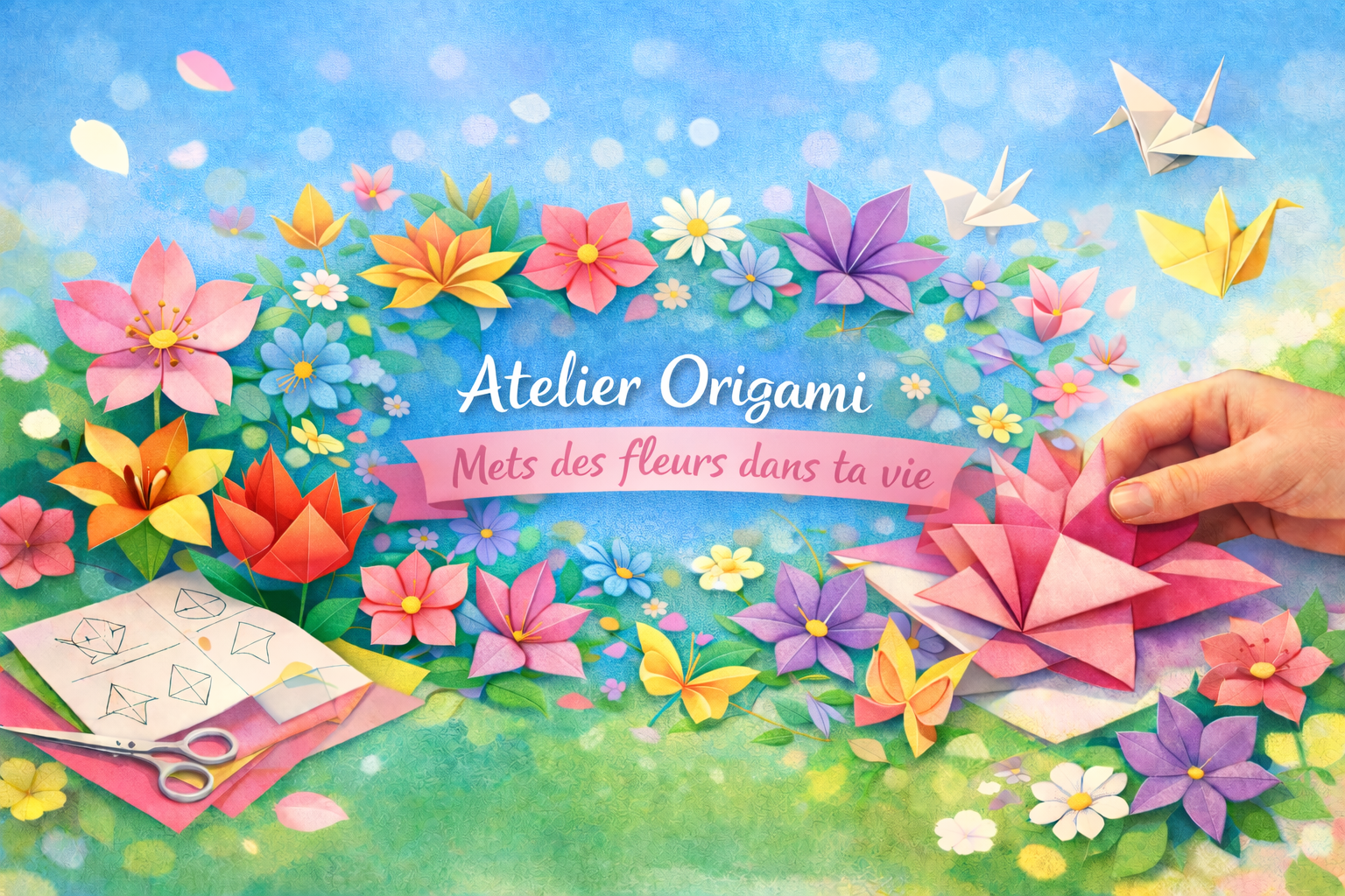 atelier origami Aix-en-Provence Ludo’sphère atelier origami enfant Aix-en-Provence Ludo’sphère