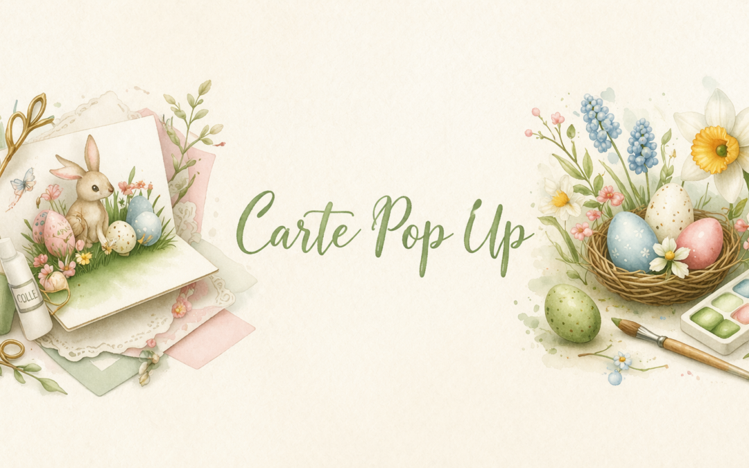 Atelier créatif cartes pop-up de Pâques à Aix-en-Provence – Vendredi 17 avril